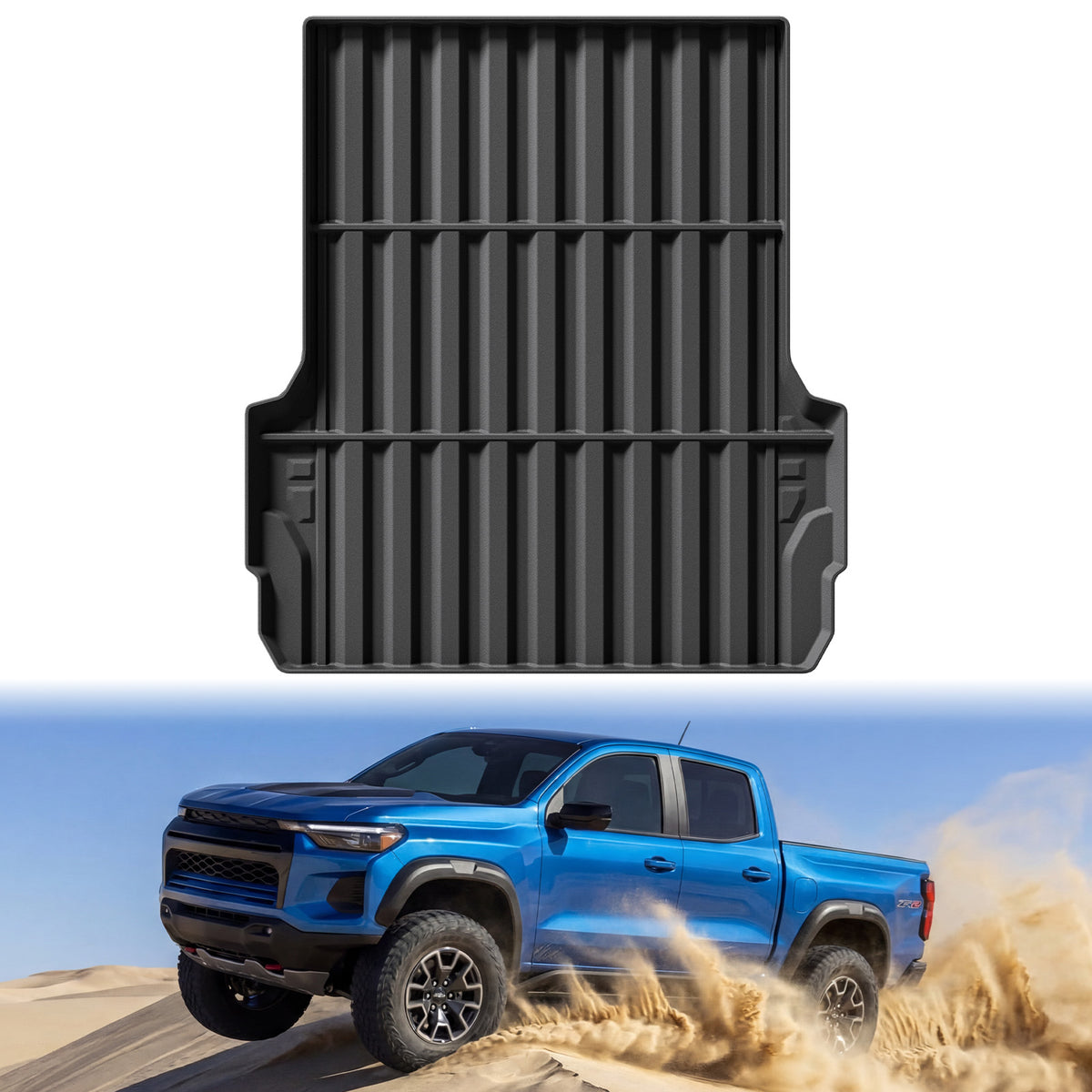 Rhinovy Truck Bed Mat for 2023-2026 Chevy Colorado/GMC Canyon 5FT (60")