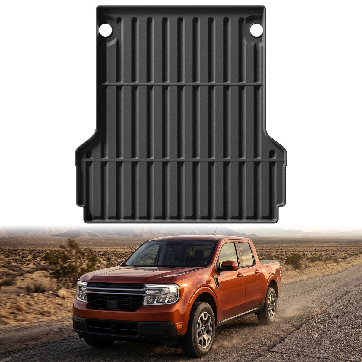 Rhinovy Truck Bed Mat for 2022-2026 Ford Maverick Hybrid & Gas 4.5FT Only